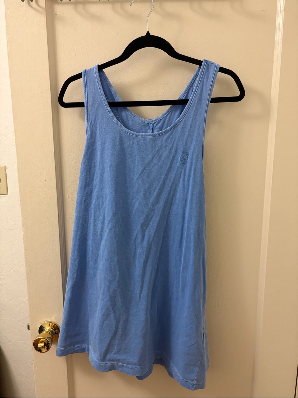 Free People Rundown Tank Coastal Blue size S